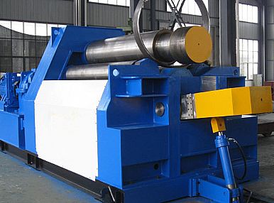 数控四辊卷板机的结构讲解